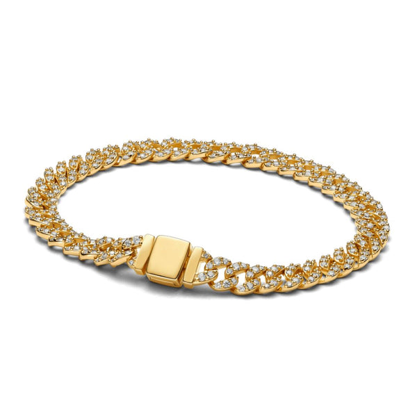 Corona – Pavé Cuban Bracelet