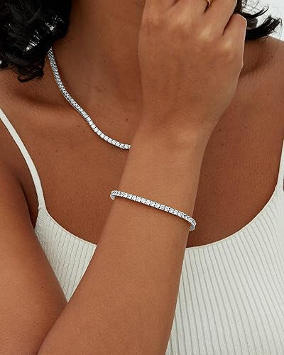 Luz del Mundo – Pulsera tennis de circonitas