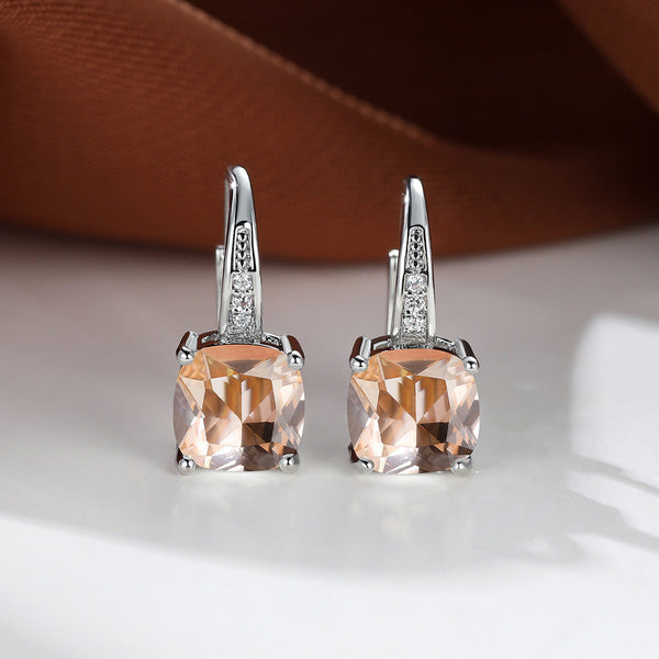 Sinaí – Aretes con piedra cuadrada