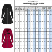 Women Long Sleeve Gothic Punk Print Jacket