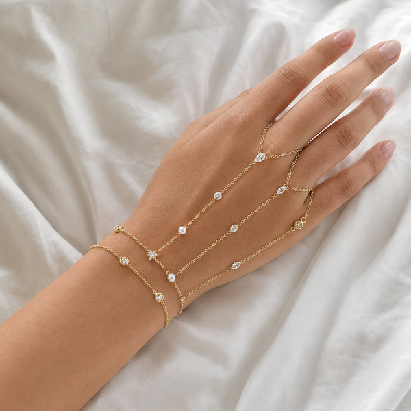 Sparkle Hands Set – Combo de 3 hand chains
