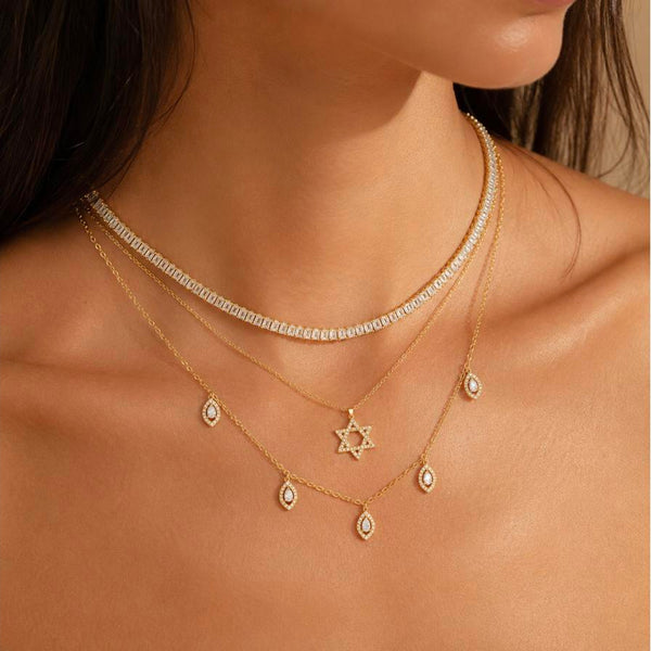 Estrella de la Mañana Set – Combo de 3 collares en capas