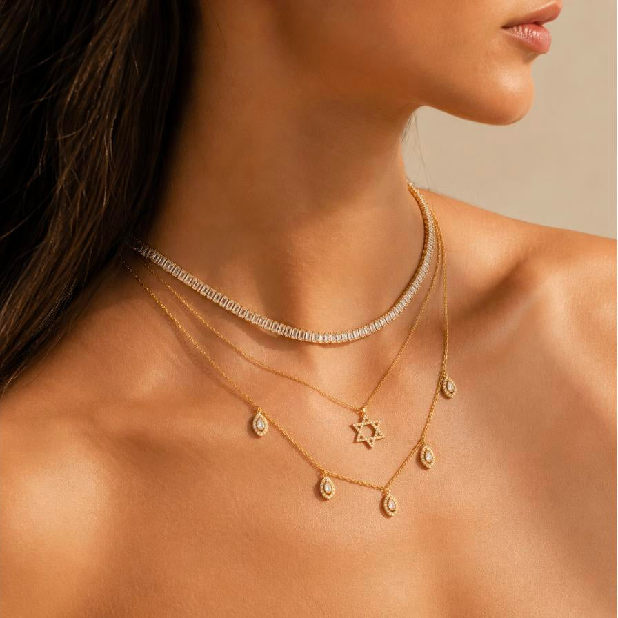Morning Star Set – 3-Layer Necklace Combo