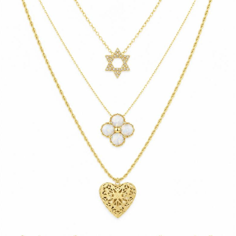Legado Set – Combo de 3 collares en capas