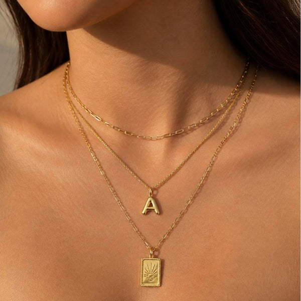 Ophir Gold Set – 3-layer necklace combo