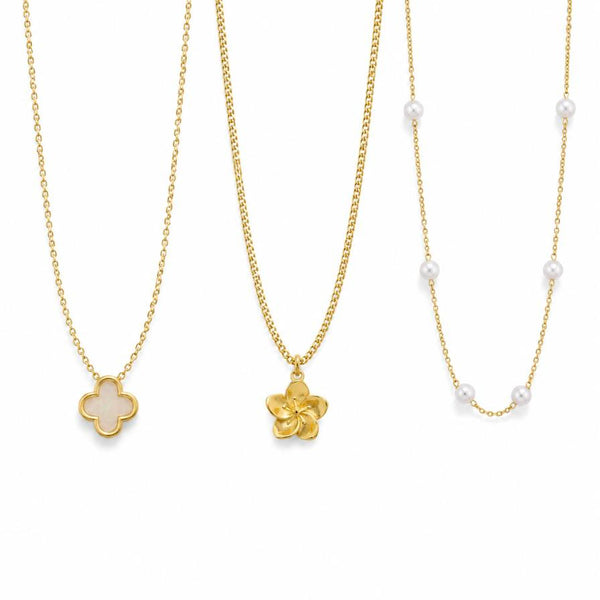 Blessings Set – 3-layer necklace combo
