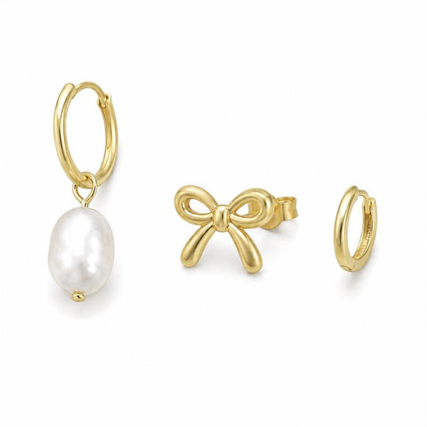 Pearl of Great Price Set – 3-Earring Combo
