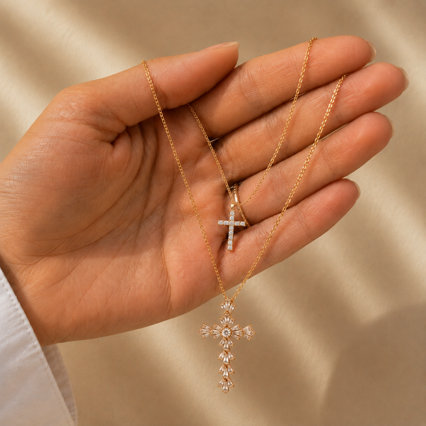 Divinity Set – Cross necklace duo