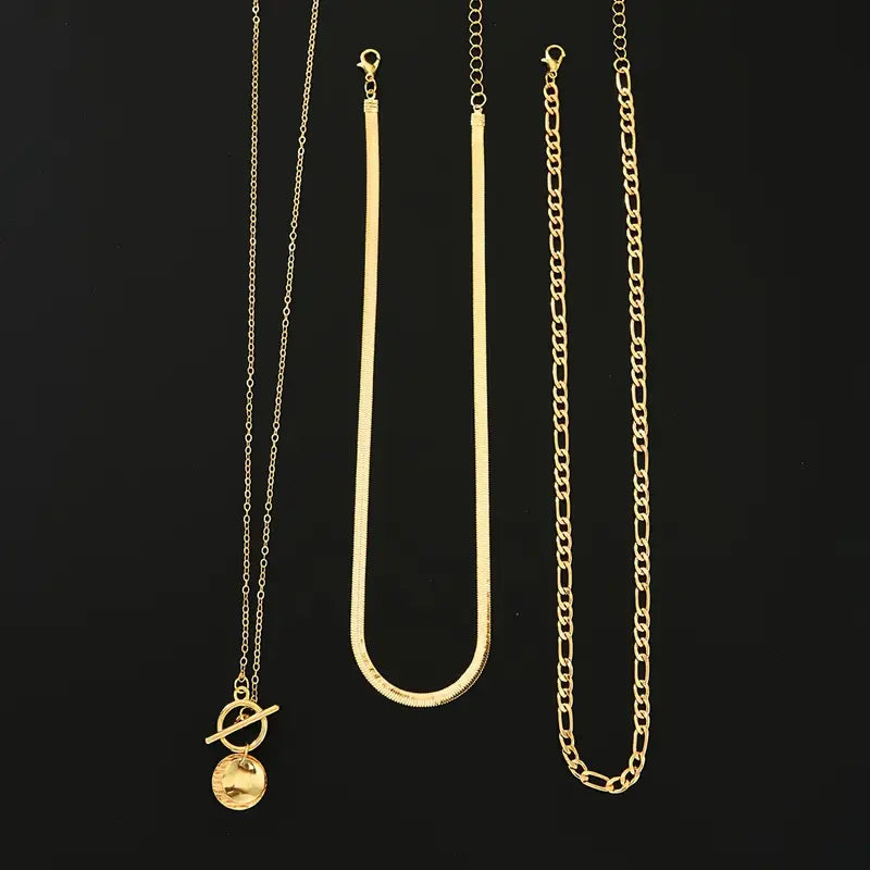 Salomón – Collar multicapa con moneda
