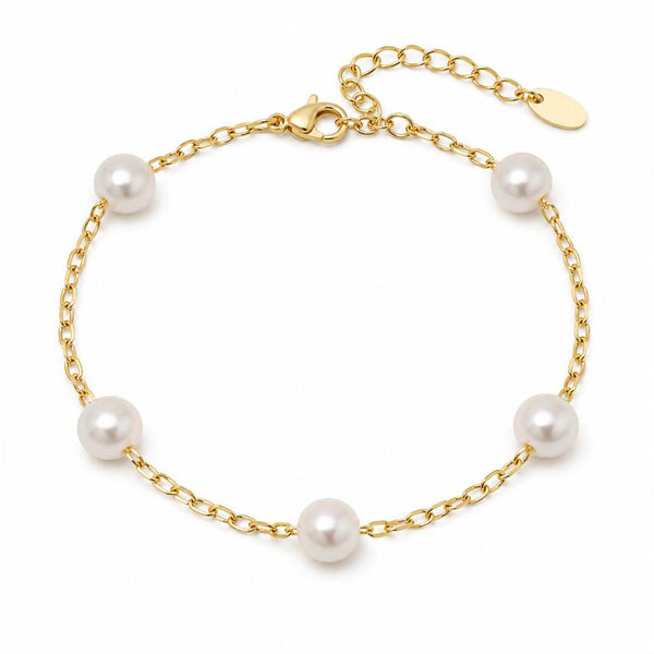Margarita – Gold Pearl Anklet