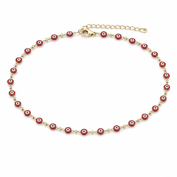 Custody – Turkish eye gold anklet