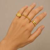 Bold Heritage Set – Combo de 3 anillos