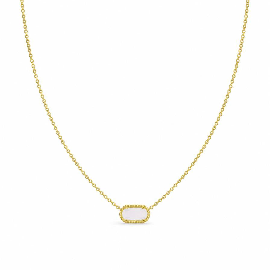 Shekiná – Collar con colgante de ópalo en oro