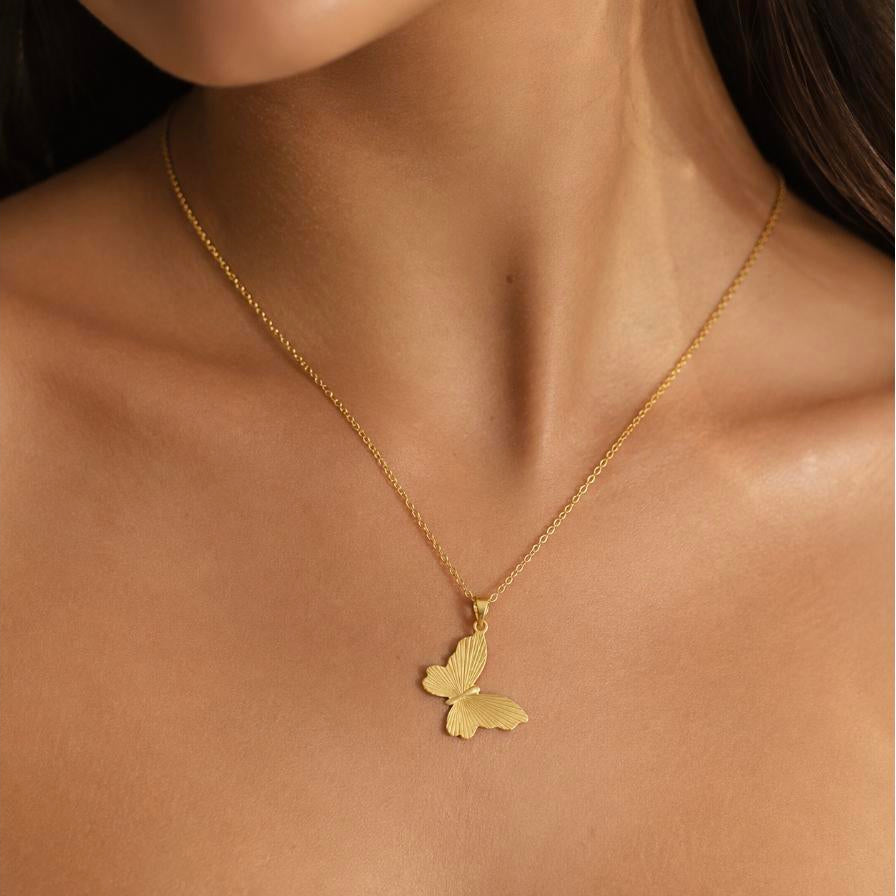 Renacer – Collar de mariposas