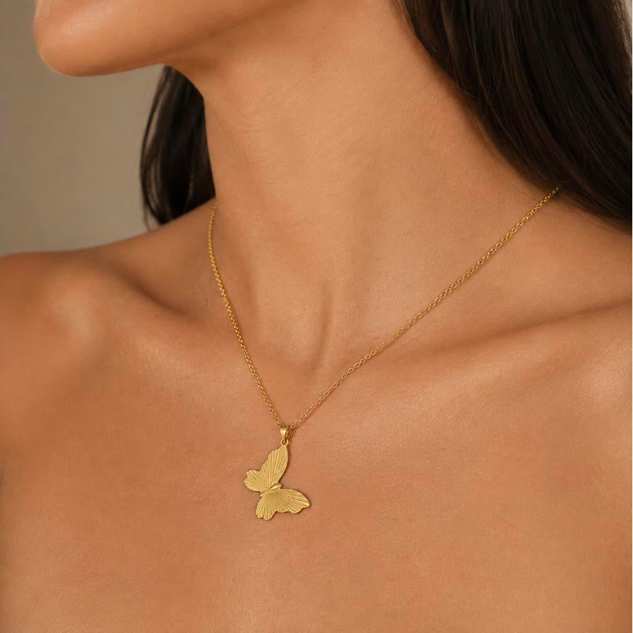 Renacer – Collar de mariposas