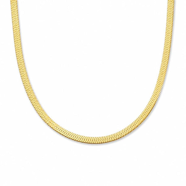 Prudence – Gold snake necklace